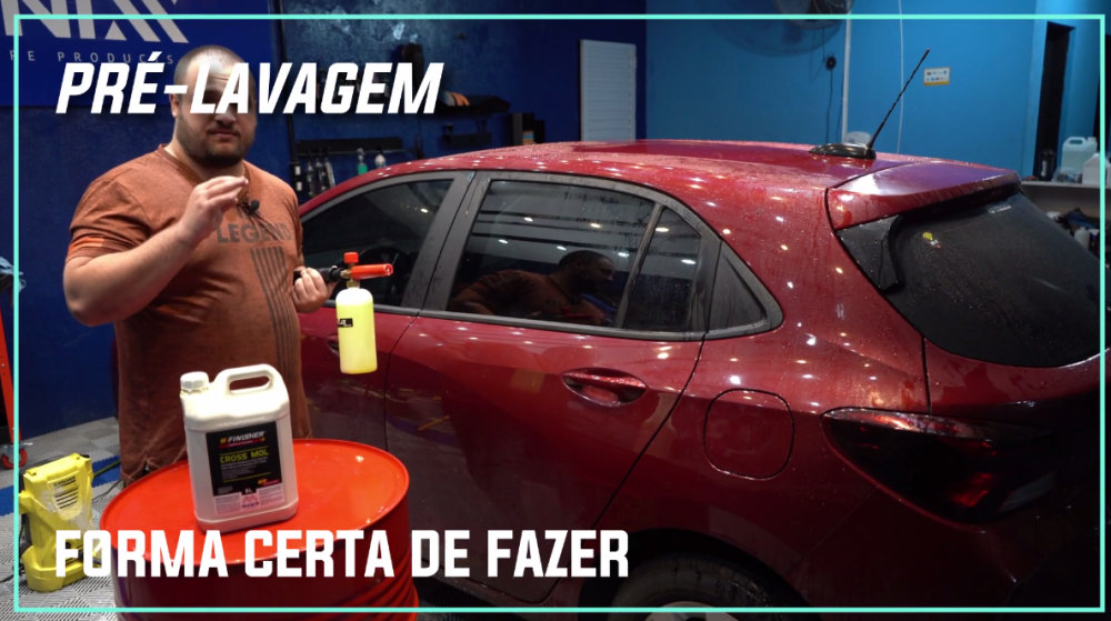 Capa do curso Lavagem Técnica Automotiva – Escola Percepcar