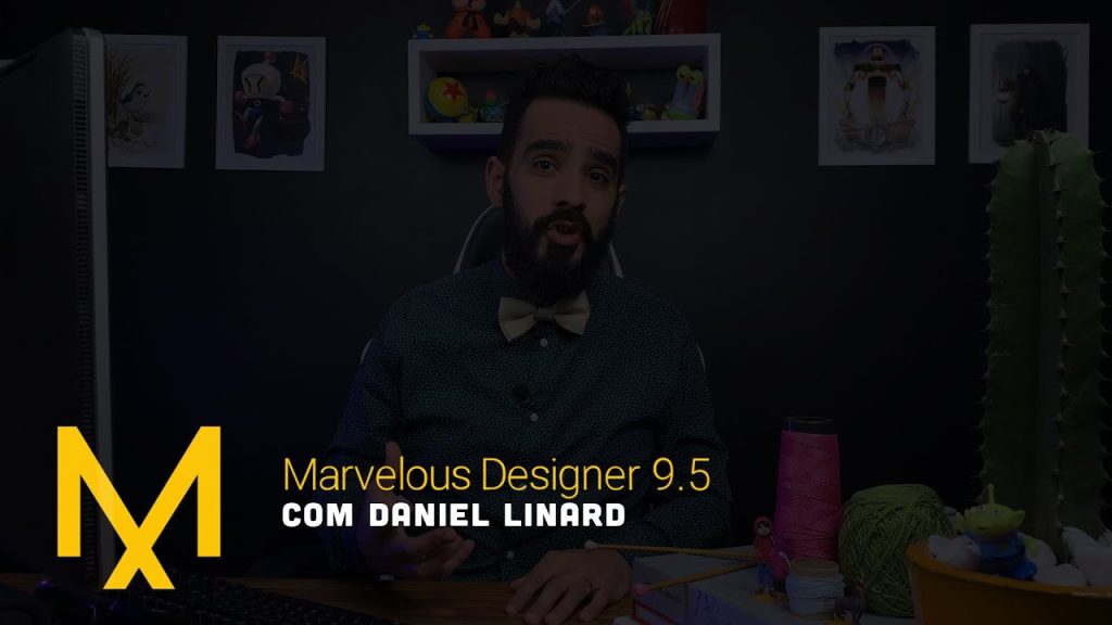 Capa do curso Marvelous Designer 9.5 – Daniel Linard