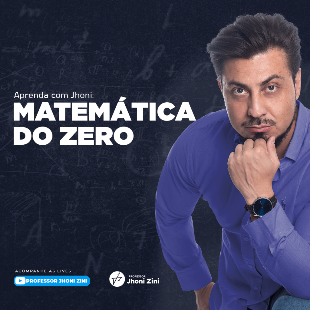 Capa do curso Matemática – Jhoni Zini