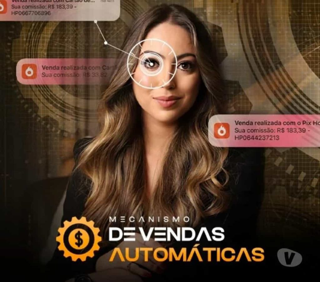 Capa do curso Mecanismo de Vendas Automáticas – ANA Neves