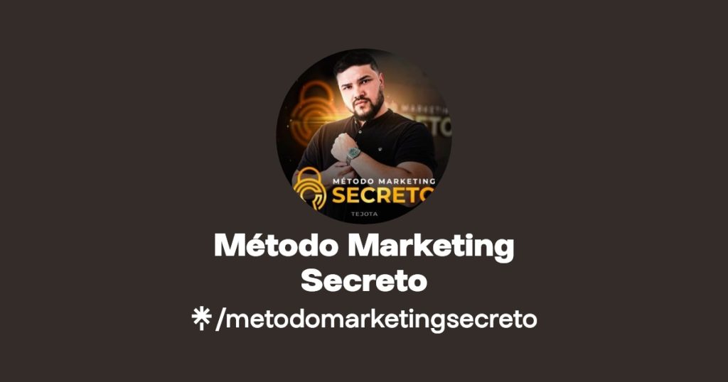Capa do curso Método Marketing Secreto – Tejota
