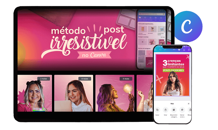 Capa do curso Método Post Irresistível – Giovanna Garcia