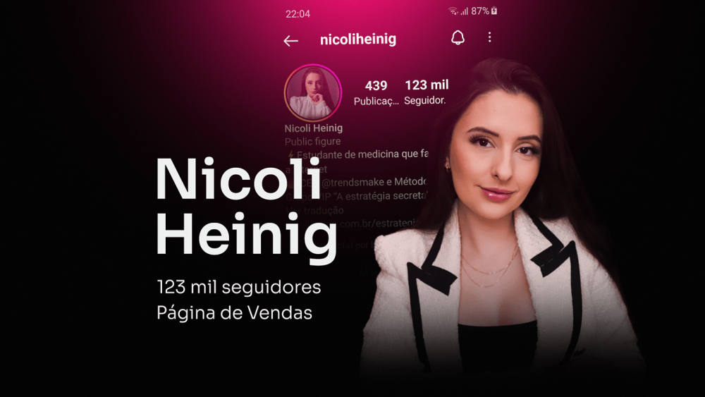 Capa do curso Metodologia da Alta Performance – Nicoli Heinig
