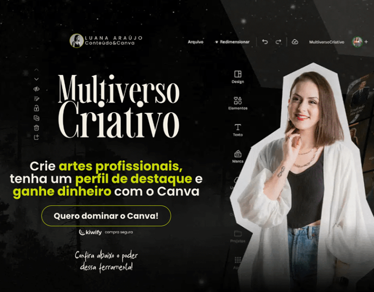 Capa do curso Multiverso Criativo – Luana Matos