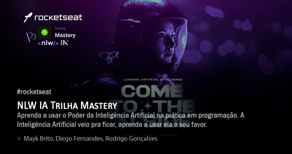 Capa do curso NLW IA – Trilha Mastery – Rocketseat