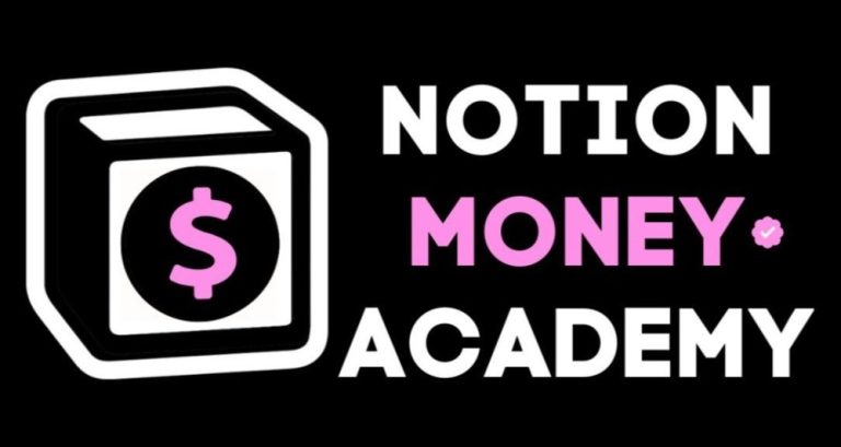 Capa do curso Notion Money Academy – Pascio