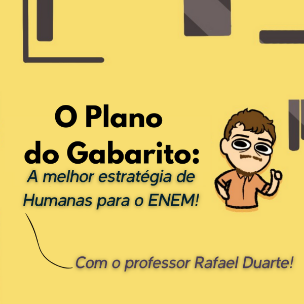 Capa do curso O Plano do Gabarito Enem – Rafael Duarte
