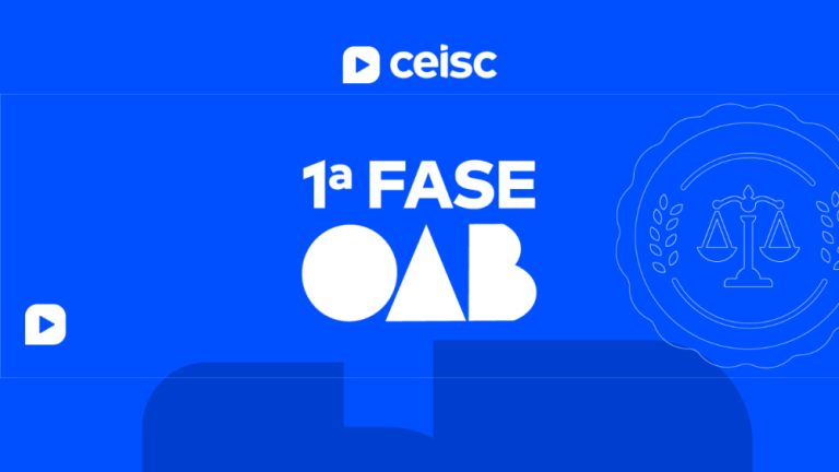 Capa do curso OAB 1ª Fase 40º Exame: Ceisc – 2024