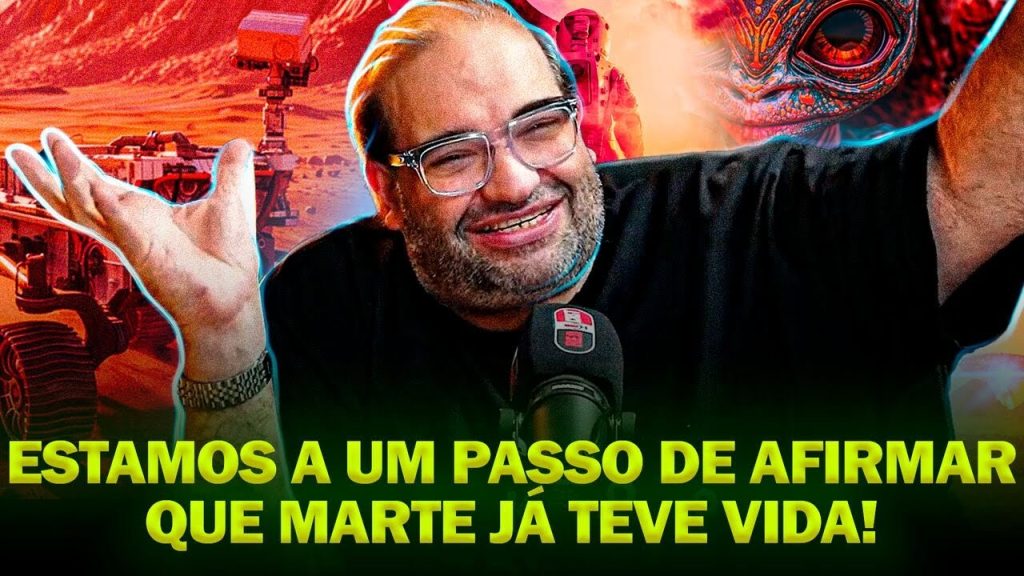 Capa do curso OS Mistérios do Planeta Vermelho – Sérgio Sacani