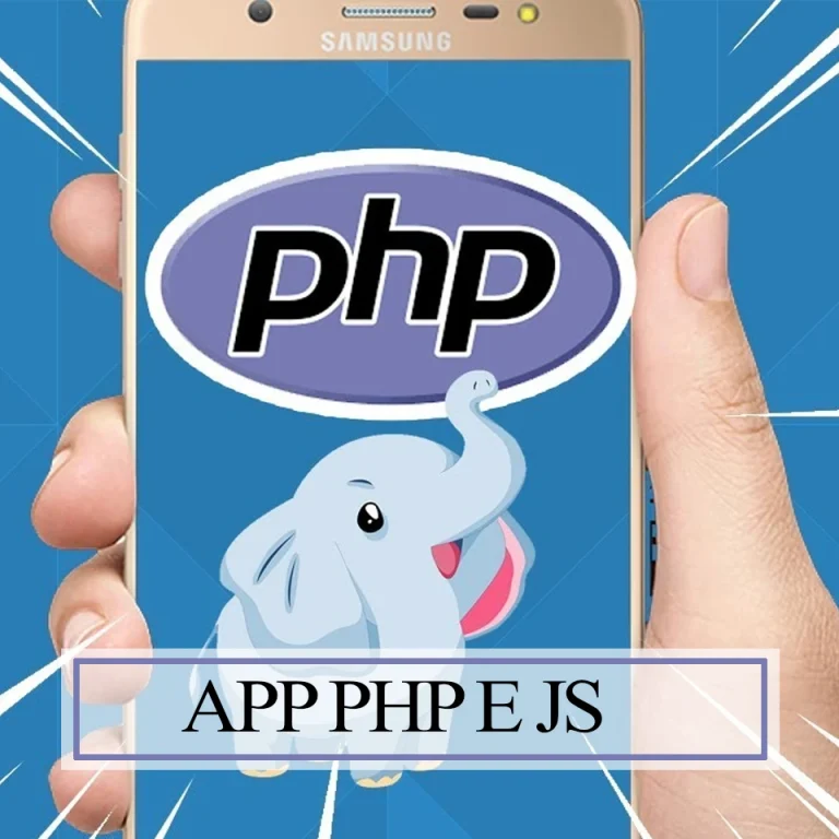 Capa do curso Pacote Apps PHP Jscript – Hugo Cursos
