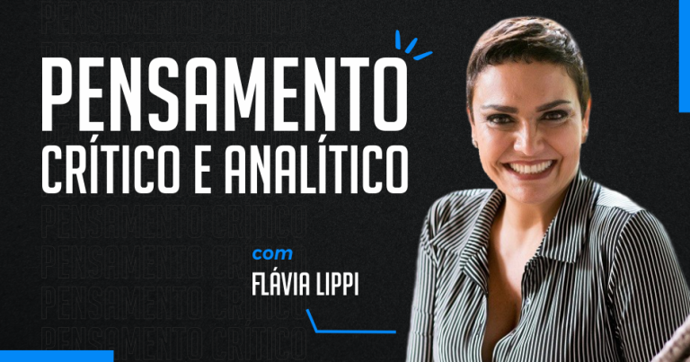 Capa do curso Pensamento Crítico – Voitto – Flávia Lippi