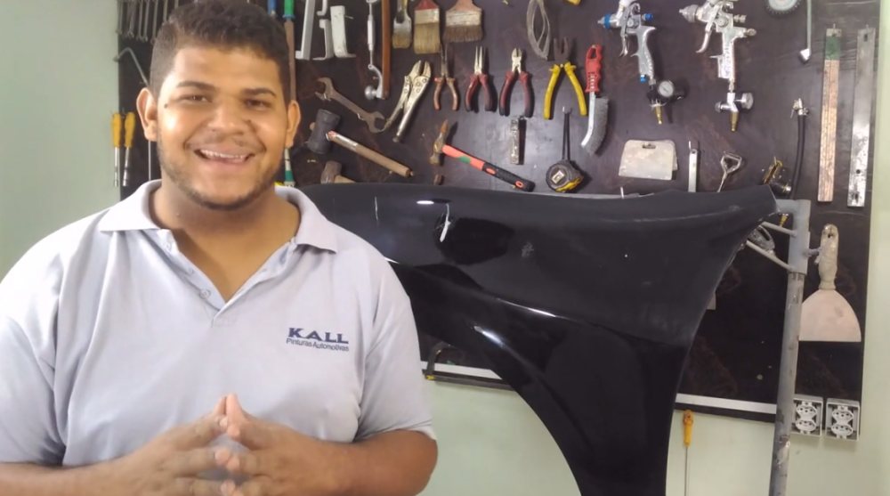 Capa do curso Pintura Automotiva: Iniciante ao Profissional – Kall Pinturas