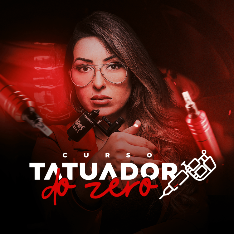 Capa do curso DO Zero À Primeira Tatuagem – Renata Jardim