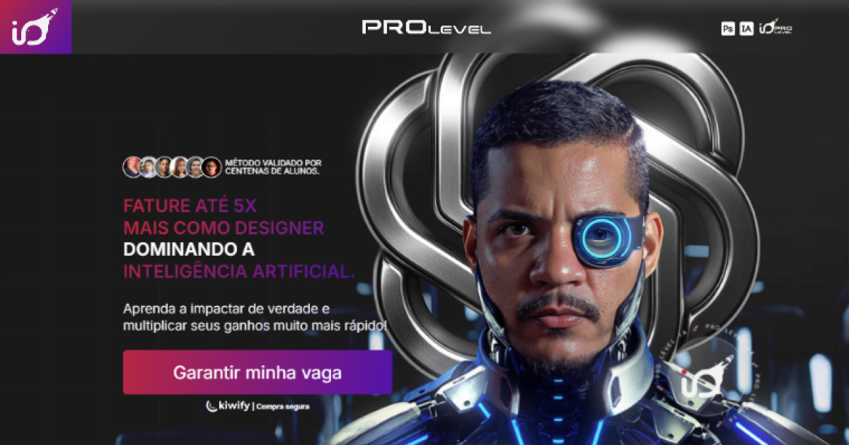 Capa do curso PRO Level IA – Braullio Barros