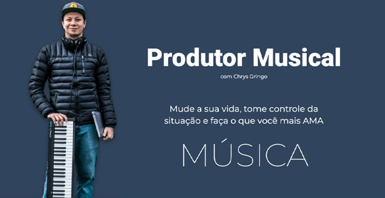 Capa do curso Produção Musical com Ableton Live – Chrys Szankowski