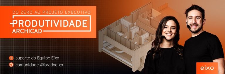 Capa do curso Produtividade Archicad 2.0: Zero ao Executivo – Escola Archicad