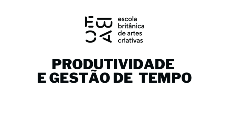 Capa do curso Produtividade e Gestão de Tempo – Ebac
