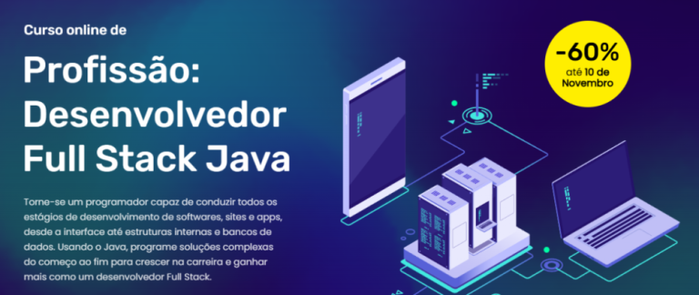 Capa do curso Profissão – Desenvolvedor Full Stack Java – Ebac