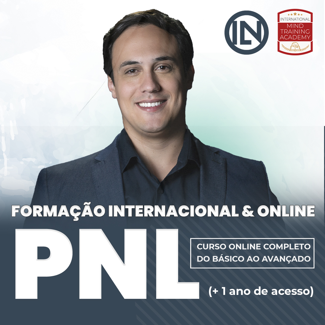 Capa do curso Programação Neurolinguística – Lucas Naves