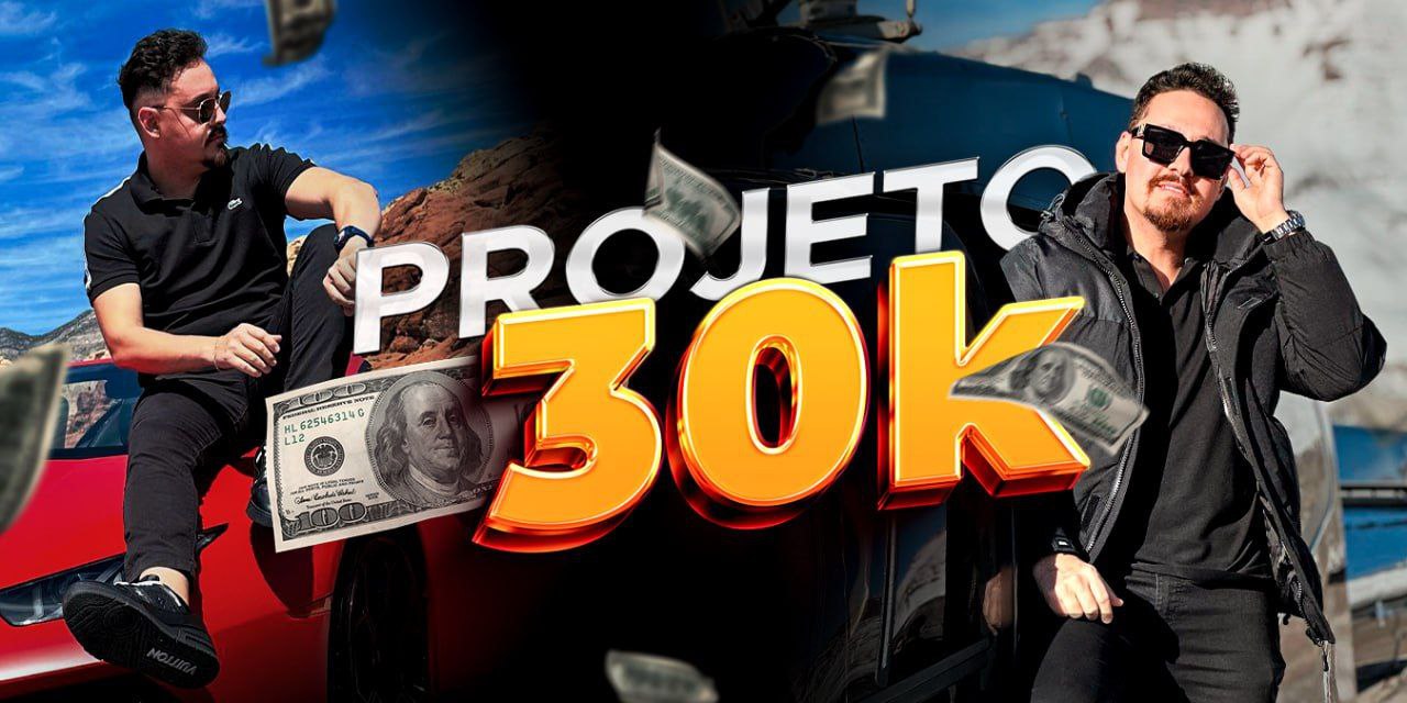 Capa do curso Projeto 30K – Sidney JR