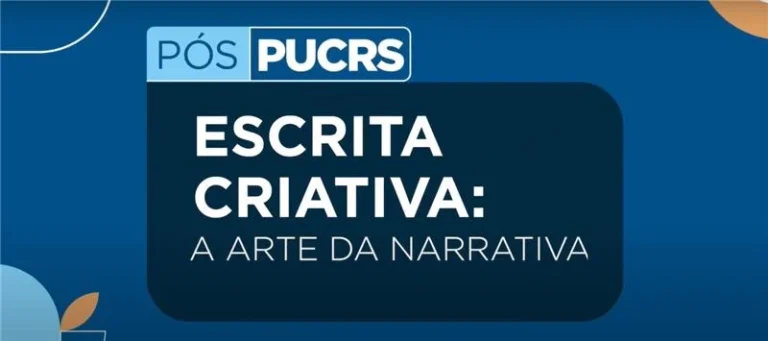 Capa do curso Pucrs Escrita Criativa: Técnicas e Práticas – Com Luiz Antônio