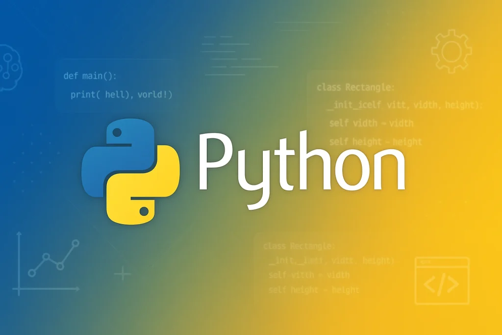 Capa do curso Python para High Tech – Itsafe