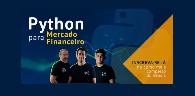 Capa do curso Python para Mercado Financeiro – Trading com Dados