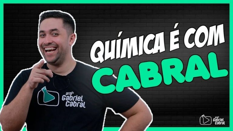 Capa do curso Química com Prof. Gabriel Cabral