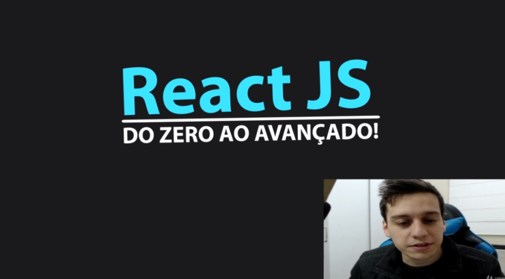 Capa do curso Reactjs do Zero ao Avançado na Prática – Matheus Fraga