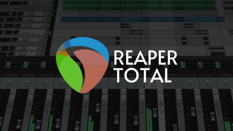Capa do curso Reaper Total – Vinicius Bernucci