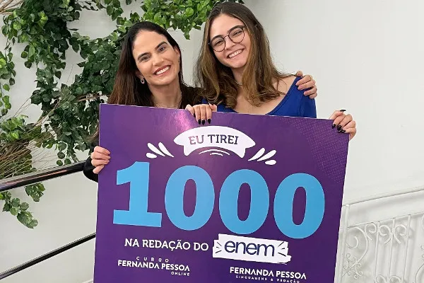 Capa do curso Redação Turma 2022 – Fernanda Pessoa