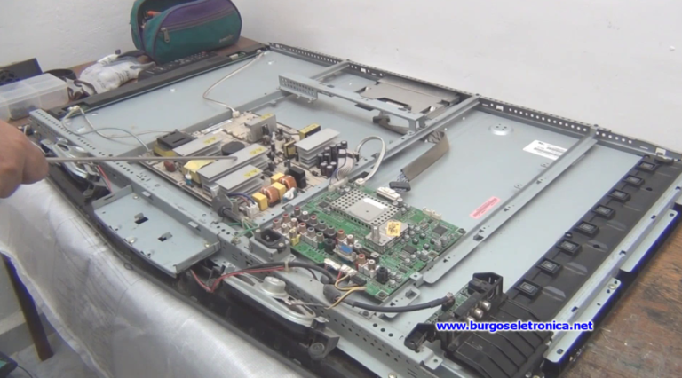 Capa do curso Reparo de TV Lcd, LED e Plasma – Luis Carlos
