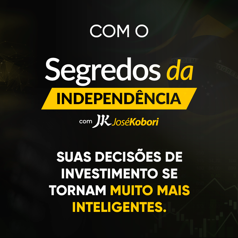 Capa do curso Segredos da Independência – José Kobori