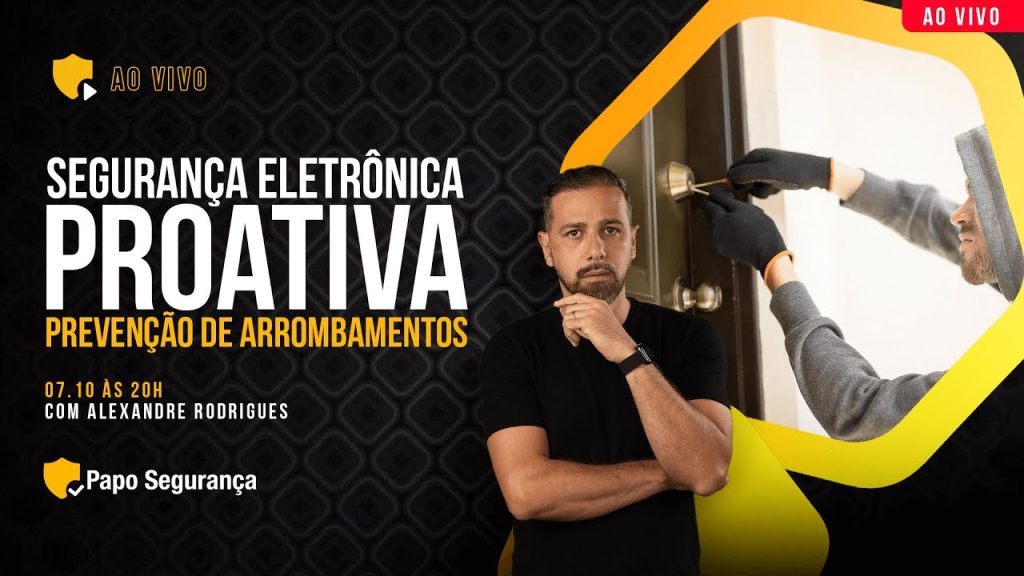 Capa do curso Segurança Eletrônica – Alexandre Rodrigues