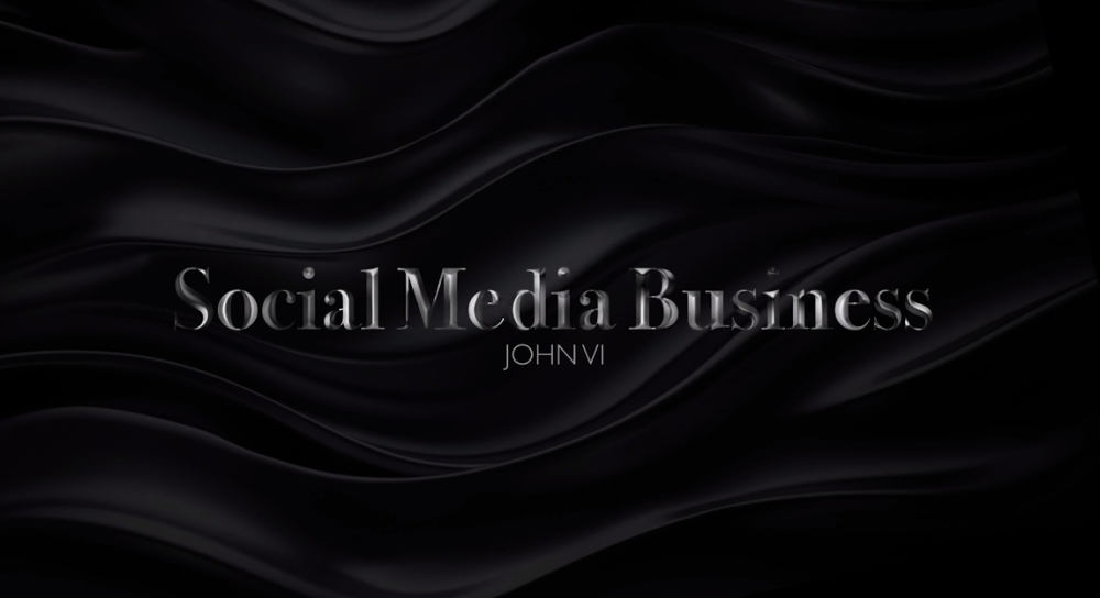 Capa do curso Social Media Business – John VI