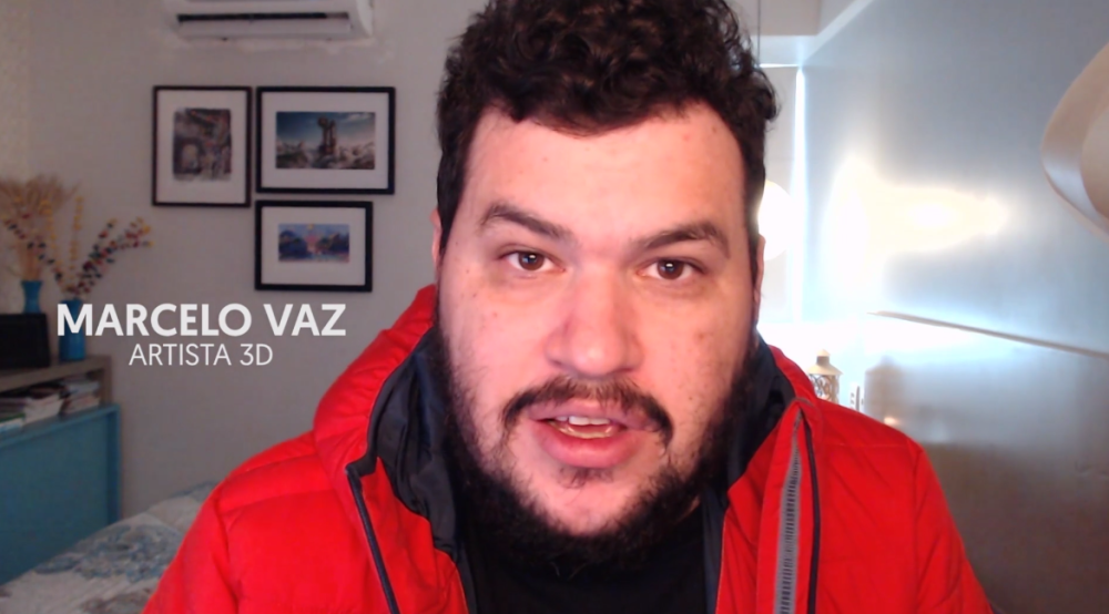 Capa do curso Texturização no Substance Painter – Marcelo VAZ