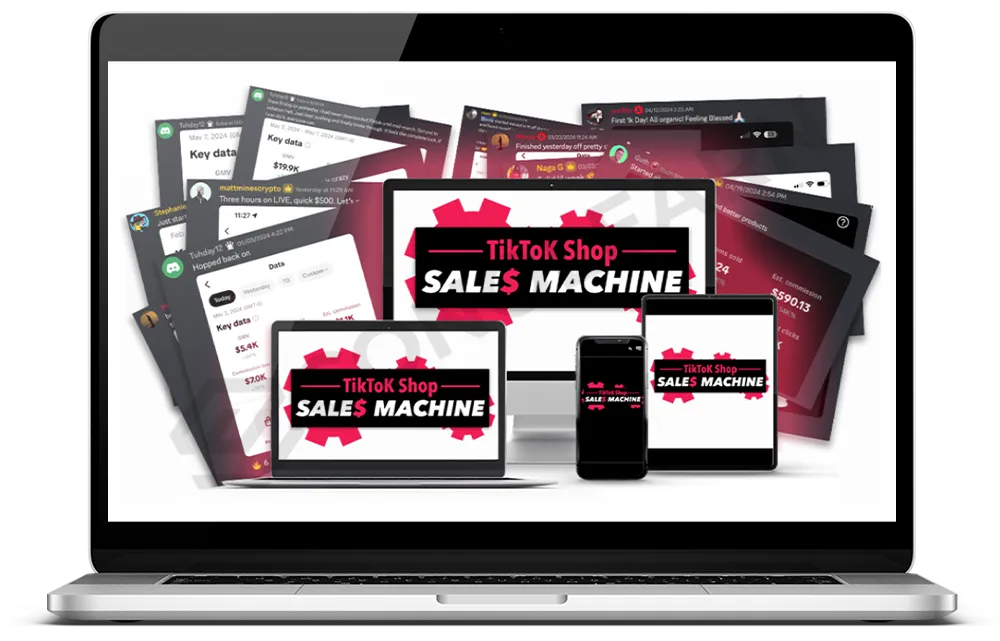Capa do curso Tiktok Shop Sales Machine – Stefan Georgi