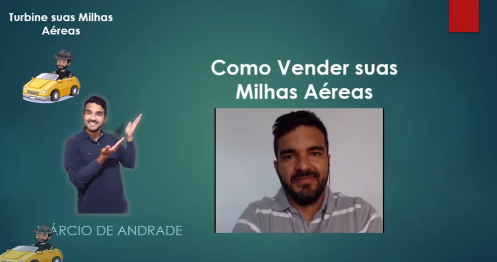 Capa do curso Turbine Suas Milhas Aéreas – Márcio de Andrade