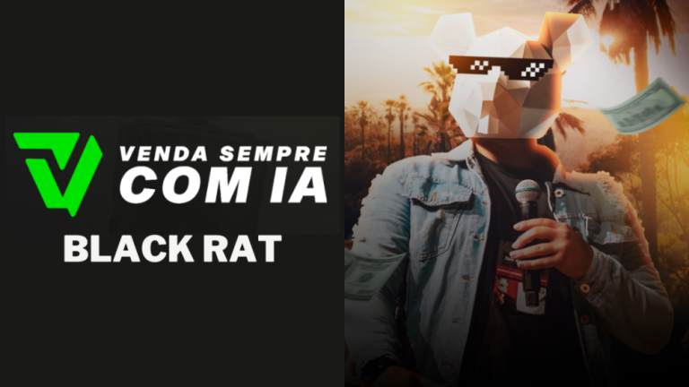 Capa do curso Venda Sempre com IA – Black RAT