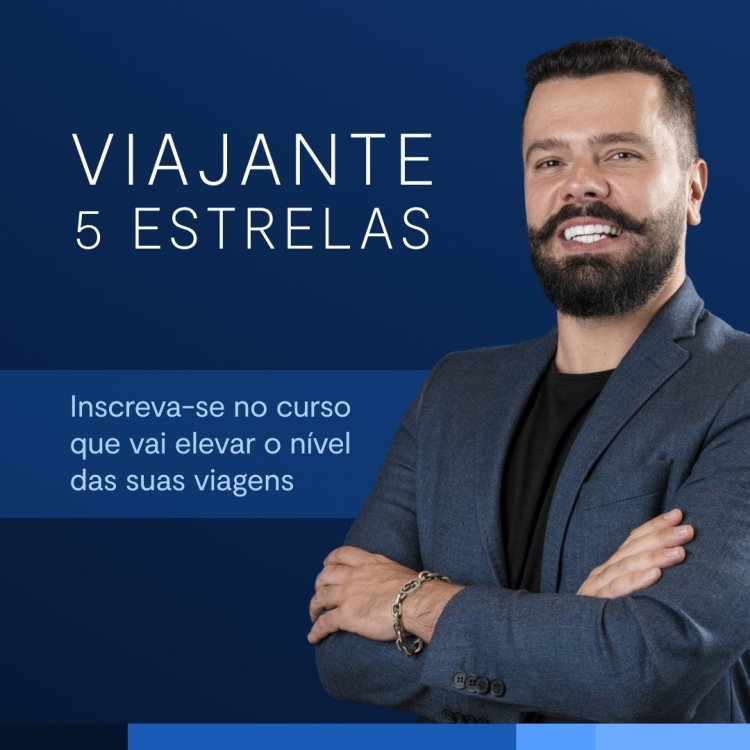 Capa do curso Viajante 5 Estrelas – Lucas Amadeu