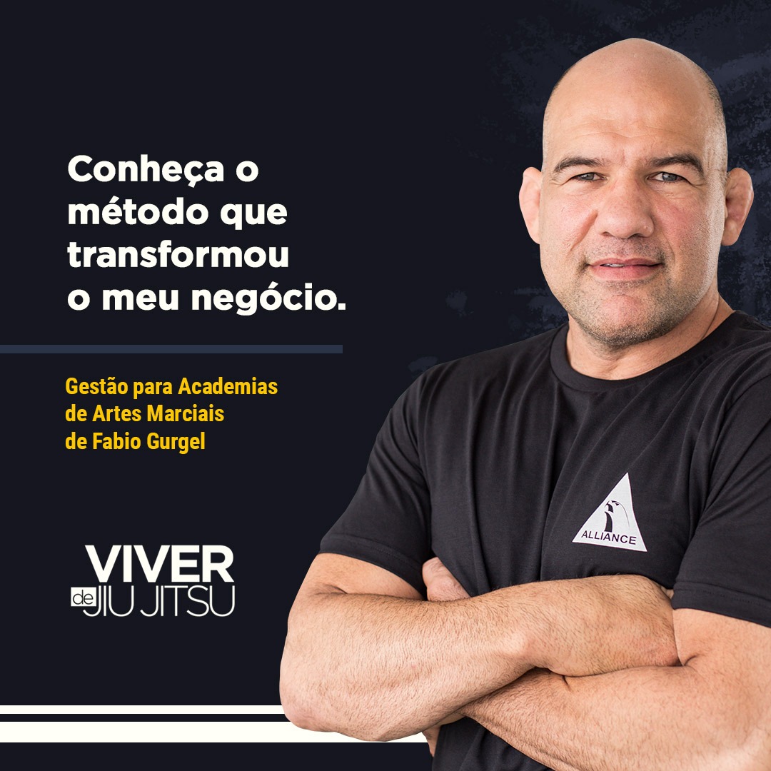 Capa do curso Viver de Jiu-Jitsu – Fábio Gurgel