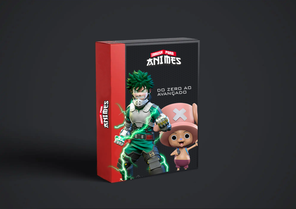 Capa do curso Zbrush para Animes – Jonathan Mateus