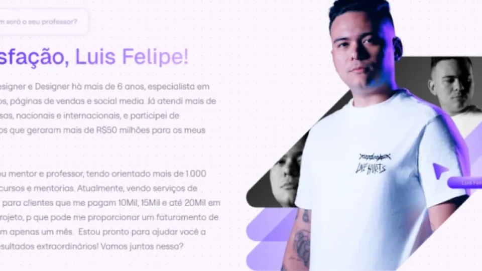 Capa do curso Figlayer – Luís Felipe