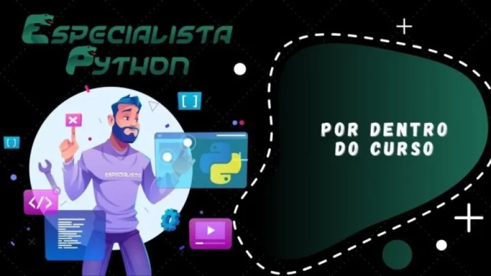 Capa do curso Especialista Python – Programador Aventureiro