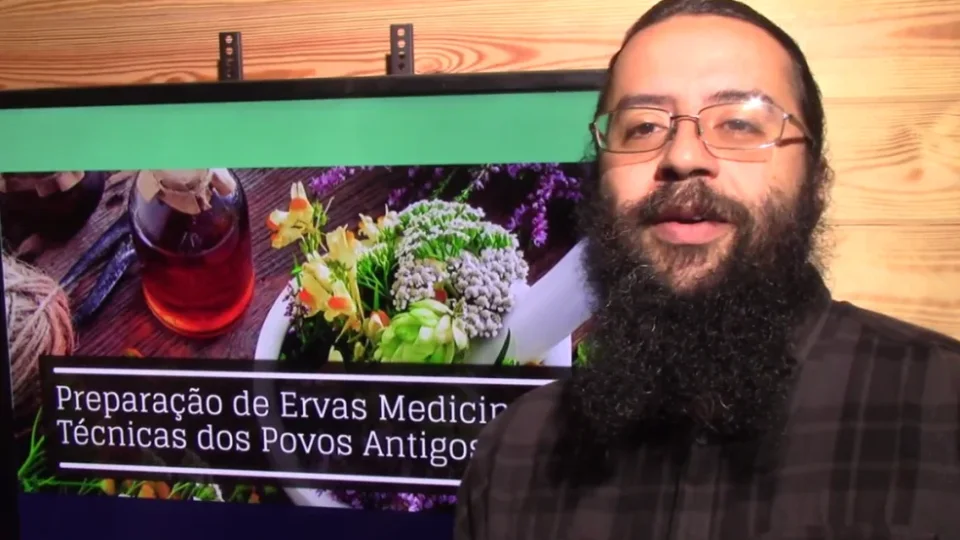 Capa do curso Preparação de Ervas Medicinais – Afonso Lopes