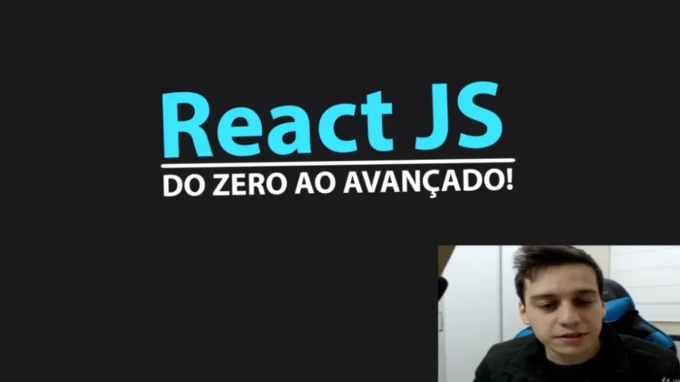 Capa do curso Reactjs do Zero ao Avançado na Prática – Matheus Fraga