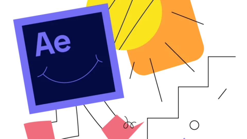 Capa do curso After Effects Básico para Ui, UX – Escola Uxmd