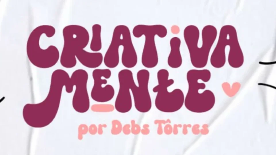 Capa do curso Criativa Mente – Debs Torres