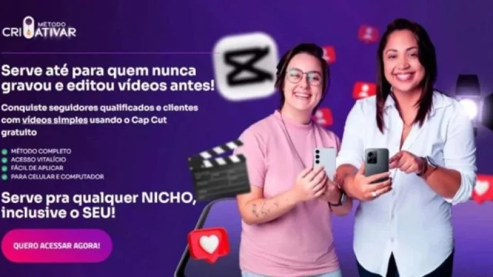 Capa do curso Método Criativar – EVA e Karina