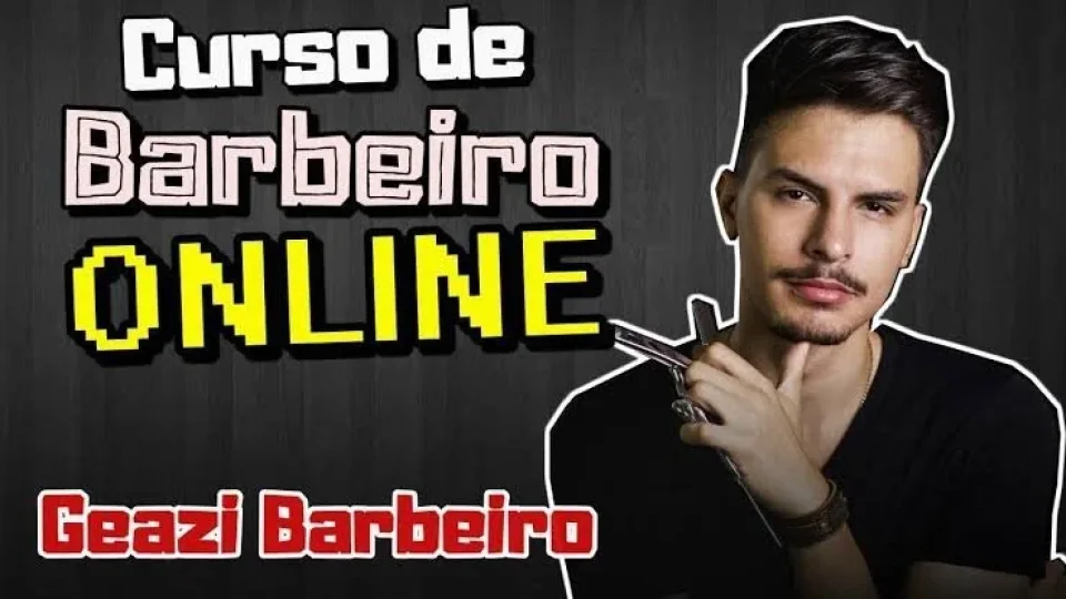 Capa do curso Barbeiro Profissional – Geazi